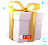 Receba seus bônus de boas-vindas no 74BET